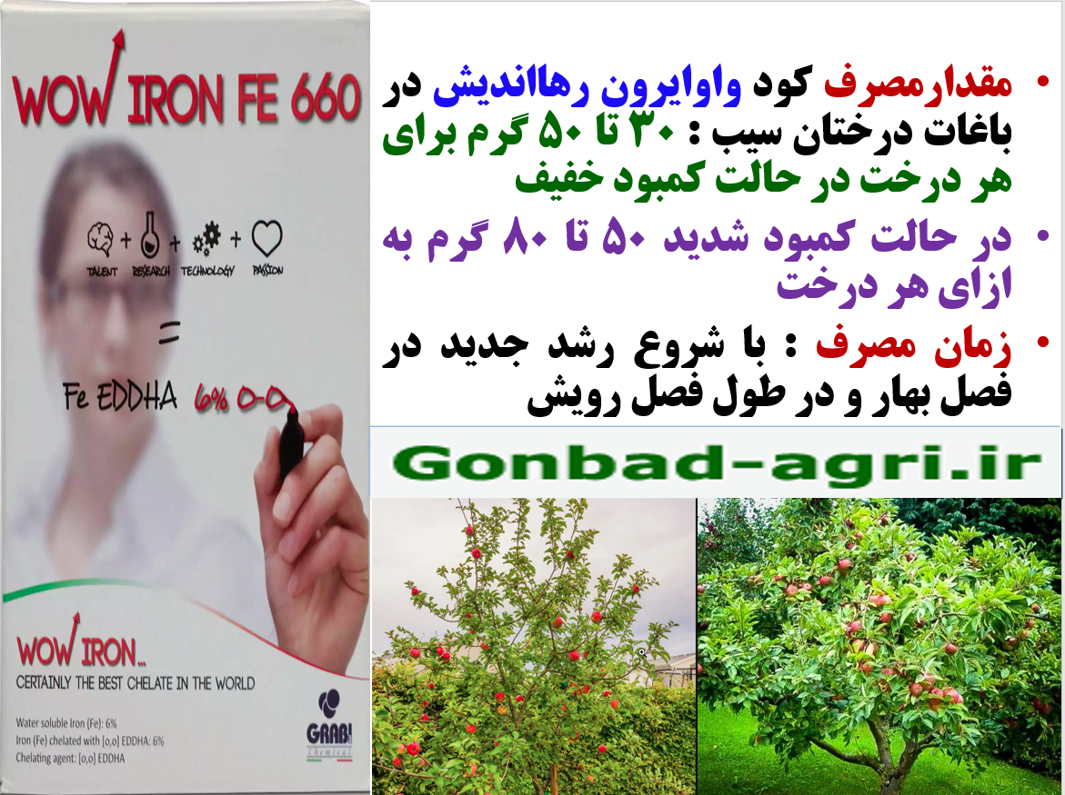 افزایش تولید و کیفیت میوه درختان سیب با کود واو ایرون رهااندیش- قسمت دوم 338