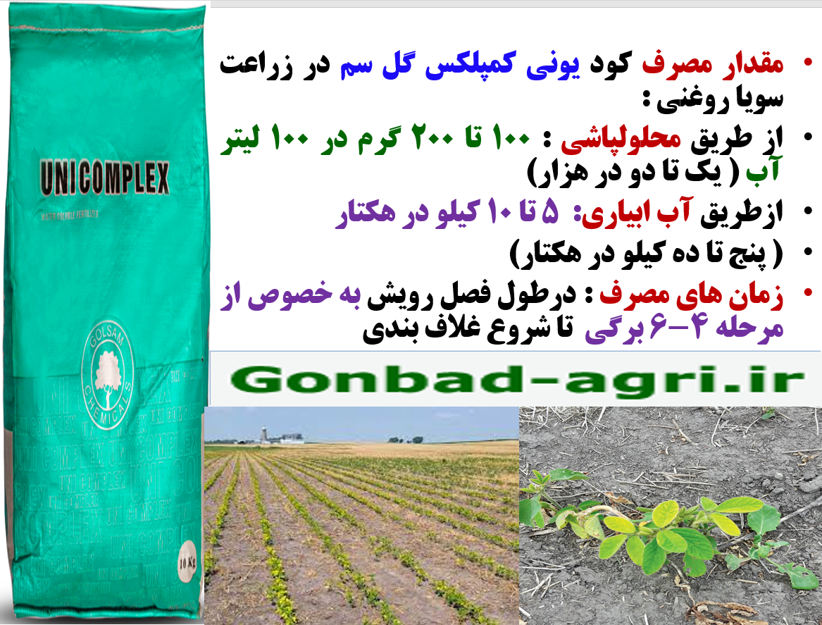 افزایش غلاف بندی و تولید دانه سویا با کود یونی کمپلکس گل سم – قسمت دوم 296