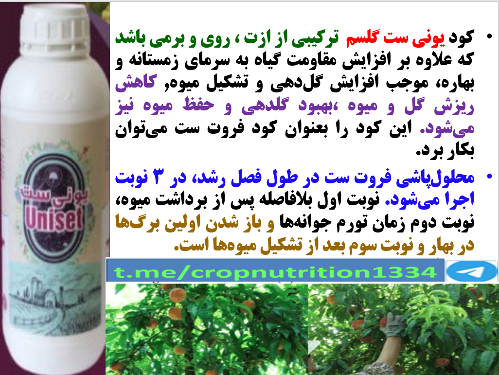 کود فروت ست برای درختان میوه کود یونی ست گل سم- قسمت سوم 211