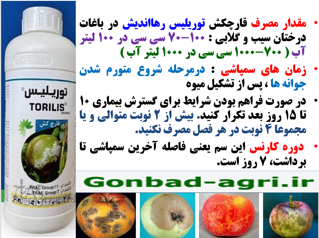 کنترل بیماری های درختان سیب و گلابی با قارچکش توریلیس رهااندیش- قسمت دوم 125